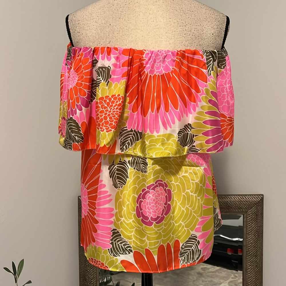 NWT Trina Turk Silk Blouse